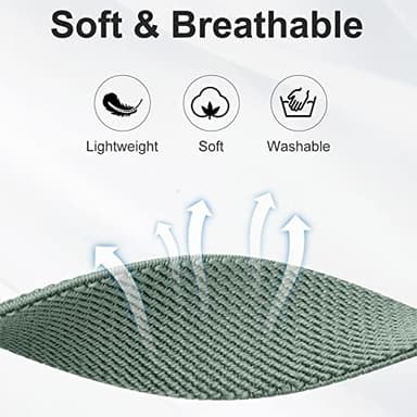 Lerobo Elastic Bands Compatible with Samsung Galaxy Watch 7/6/5/4 40mm 44mm/for Galaxy Watch FE/for Galaxy Watch 6 4 Classic/Watch 5 Pro 45mmActive 2 Band,20mm Adjustable Nylon Breathable Sport Band - Image 3