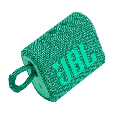 JBL Go 3 Eco - Portable Mini Bluetooth Speaker, big audio and punchy bass, IP67 waterproof and dustproof, 5 hours of playtime, Made in part with recycled materials (Eco Green) - Image 5
