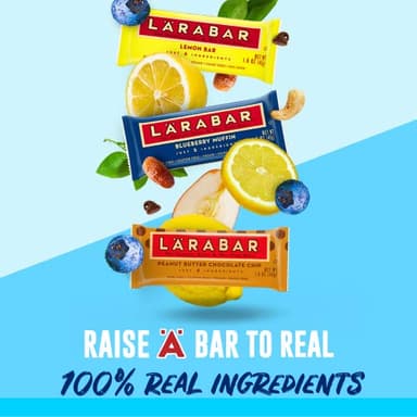Larabar Banana Bread, Gluten Free Vegan Fruit & Nut Bar, 1.6 oz Bars, 16 Ct - Image 2