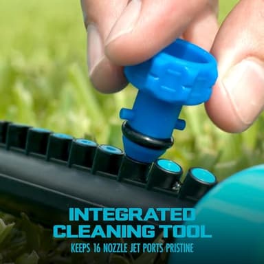 Aqua Joe SJI-OMS16 Indestructible Oscillating Sprinkler with Adjustable Spray and Metal Base, 3600 Sq. Ft. Coverage Max, 70-Foot Spray Distance Max, and 37.8-Foot Spray Width Max - Image 10