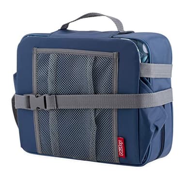 Nuby Easy Go Booster Seat - Travel Booster Seat for Babies and Toddlers - Holds Up to 35 Pounds - 9+ Months - Blue - Image 10