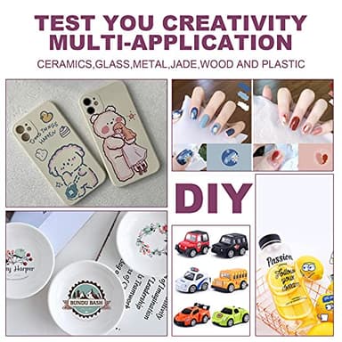 20 Sheets Waterslide Decal Paper INKJET CLEAR,8.5X11 Inch Water Slide Transfer Paper Transparent Printable for Tumblers,Ceramics,Plastics,Glasses,DIY - Image 3