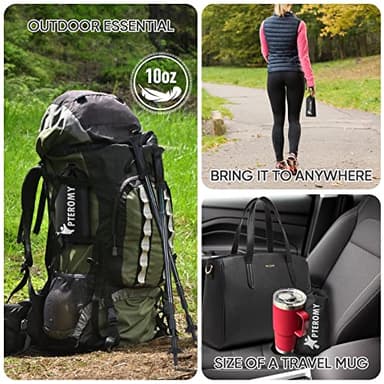 PTEROMY Hooded Rain Poncho for Adult with Pocket, Waterproof Lightweight Unisex Raincoat for Hiking Camping Emergency (Black) - Image 3