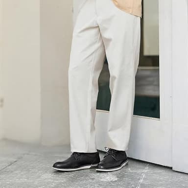 Bruno Marc Men's Casual Dress Sneaker Shoes, Business Formal Derby Plain Toe Oxfords Crossflex GentEdge,Size 14W,Black,SBOX223MWIDE - Image 5