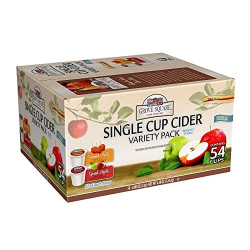 Grove Square Cider Pods, Variety Pack, Single Serve (Pack of 54) (Packaging May Vary) - Image 1