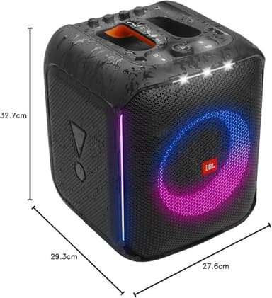 JBL Partybox Encore Essential: 100W Sound, Built-in Dynamic Light Show, and Splash Proof Design, Black - Image 3