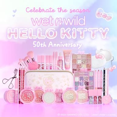 wet n wild Hello Kitty Highlighter, Multi-Dimensional Glow with Iridescent Pearls, Silky-Smooth Buildable & Blendable Formula, Cruelty-Free & Vegan - Kind Hearted - Image 3