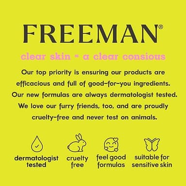 Freeman 4 Piece Moisture Mask Face Set, Hydrating Face Masks & Under Eye Mask For Puffy Eyes, Hydrogel Masks For Dry Skin, Hyaluronic Acid, Travel-Friendly, Vegan & Cruelty Free Skincare - Image 11