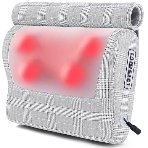Papillon Back Massager, Shiatsu Neck Massager for Pain Relief Deep Tissue with Heat, Electric Kneading Massage Pillow for Back, Shoulder, Foot, Muscle Pain Relief, Gifts for Women/Men/Mom/Dad - Image 1