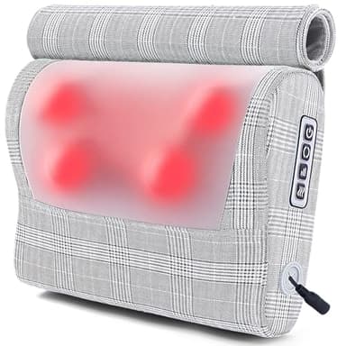 Papillon Back Massager, Shiatsu Neck Massager for Pain Relief Deep Tissue with Heat, Electric Kneading Massage Pillow for Back, Shoulder, Foot, Muscle Pain Relief, Gifts for Women/Men/Mom/Dad - Image 1