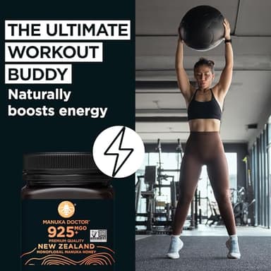MANUKA DOCTOR - MGO 925+ Manuka Honey Monofloral, 100% Pure New Zealand Honey. Certified. Guaranteed. RAW. Non-GMO (8.75 oz) - Image 3