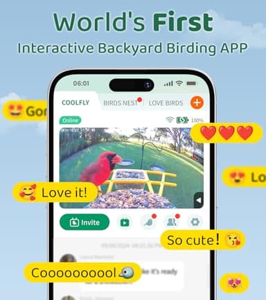 HIXX Smart Bird Feeder with Camera, Lifetime Free AI Bird Species Recognition, Solar-Powered Video Birds Feeder for Outdoors with HD Camera, Mounts Anywhere (Green) - Image 5