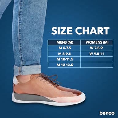 Heel Lift (1 Inch) Height Increase Insoles for Men & Women, Half Shoe Lift Insert, Comfortable Instant Height Boost (Mens 8-9.5 or Womens 9.5-11) - Image 4