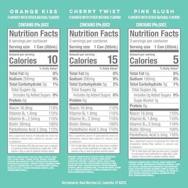 Alani Nu VARIETY PACK CHERRY TWIST, PINK SLUSH, ORANGE KISS Sugar Free, Low Calorie Energy Drinks, 200mg Caffeine, Biotin B Vitamins, Zero Sugar, 10 Calories, 12 Fl Oz Cans, 12 Pack - Image 2