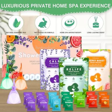 Bridesmaid Gifts, 18 Pack Shower Steamers Aromatherapy Essential Oils, Wedding Birthday Gifts for Her, Women, Mom, Wife, Sisters, Best Friends, BFF, Luxury Self Care Relief Relax - Image 5