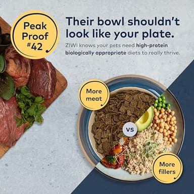 ZIWI Peak Air-Dried Dog Food – Mackerel & Lamb - All Natural, High Protein, Grain Free, Limited Ingredient w/ Superfoods (35.2oz) - Image 6