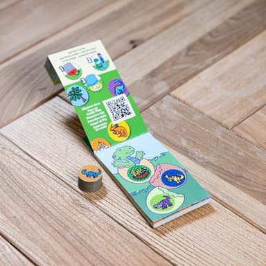 Melissa & Doug Sticker Wow!™ Mini Activity Pad and Refill Stickers 4-Pack (Dinosaur, Pets, Favorite Things, Surprise Pack 1) – 200 Stickers Each (800 Total) for Any Sticker Stamper (Not Included) - Image 2