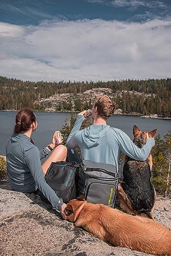 SPARTER Backpack Cooler Insulated Leak Proof 49 Cans, 2 Insulated Compartments Thermal Bag, Portable Lightweight Beach Travel Camping Lunch Backpack for Men and Women - Image 7