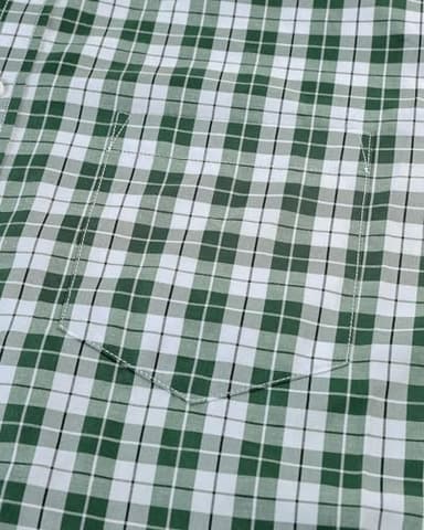 Alimens & Gentle Men's Plaid Button Down Shirts Cotton Long Sleeve Dress Shirts Regular Fit Gingham Shirts - Image 3