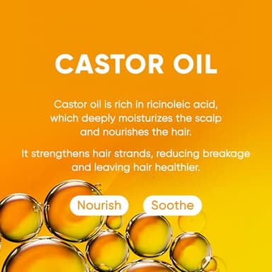 Marsmade Castor Oil Shampoo Bar Hydrating & Moisturizing Natural Hair Soap for Bathing, Hair Growth & Scalp Nourishment, Solid Shampoo for All Hair Types (120g, 4.23 oz) - Image 4