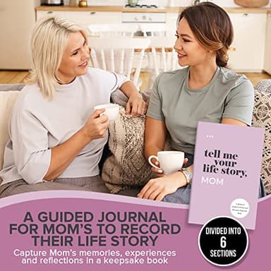 Tell Me Your Life Story, Mom: A Mother’s Guided Journal and Memory Keepsake Book (Tell Me Your Life Story® Series Books) - Image 5