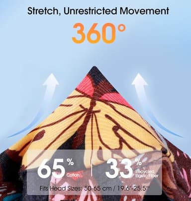 TOPOINT Sleep Headphones Headband Bluetooth 5.4, Sports Headband Earphones Sleeping Bluetooth Wireless with USB C for Women Men Sports Gifts Workout Jogging Yoga Insomnia Air Travel Meditation - Image 5