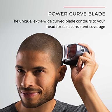Remington Shortcut Pro Self-Haircut Trimmer Kit, Waterproof Cordless Electric Razor for Head, Beard, and Body, Curved Blades and 9 Trimmer Lengths, Head Shaver, 5-Minute Quick-Charge, 14-Piece Set - Image 3