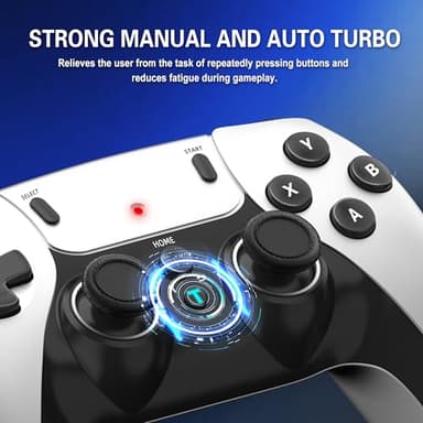 BADGOAL 2025 Upgrades Retro Game Console Stick, Nostalgia Gaming Stick, Over 20,000 Games and 23 Emulators, Upgraded Dual 2.4G Wireless Controllers, Plug & Play TV Video Gaming Stick with 64GB Memory - Image 7