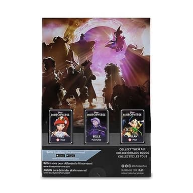 McFarlane Toys - Disney Mirrorverse Mulan 5in Belle (Fractured) 5in and Ariel 7in Action Figure 3pk, Gold Label, Amazon Exclusive - Image 14