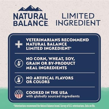 Natural Balance Limited Ingredient Small Breed Adult Grain-Free Dry Dog Food, Chicken & Sweet Potato Recipe, 4 Pound (Pack of 1) - Image 7