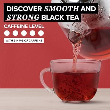 TAZO Organic Awake English Breakfast Black Tea Bags, 96 Total Tea Bags (16ct - Pack of 6) - Image 4