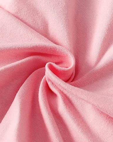 SUNNY PIGGY Newborn Baby Girl Clothes Ruffle Short Sleeve Romper Clothes Baby Girls’ Clothing Floral Cotton Pant Sets 0-3 Months Girl Outfits Pink - Image 6