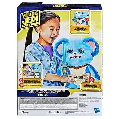 Star Wars: Young Jedi Adventures Jabberin' Jedi Nubs, Electronic Plush, Lights & Sounds, Toys, Preschool Toys for 3 Year Old Boys & Girls - Image 15