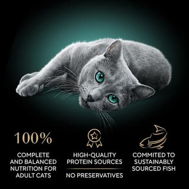 Sheba Perfect Portions Wet Cat Food Cuts in Gravy Variety Pack, Roasted Chicken Entree, with Sustainable Salmon, and Tender Turkey Entree, 2.6 oz. Twin-Pack Trays (24 Count, 48 Servings) - Image 5