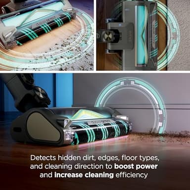 Shark PowerDetect Pet Plus Clean & Empty Cordless Stick Vacuum & Auto-Empty System, Powerful Suction, HEPA Filtration, Carpet & Hard Floor, Portable, Stick Vacuum for Pet Hair, Dark Gray, IP3253 - Image 5