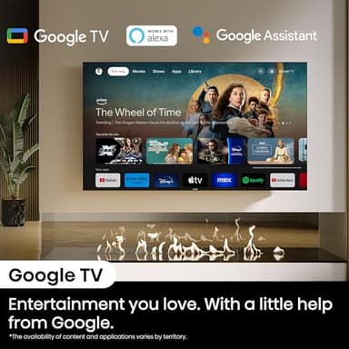 Hisense 65-Inch Class U7 Series Mini-LED ULED 4K UHD Google Smart TV (65U7N, 2024 Model) - QLED, Dolby Vision IQ, Dolby Atmos, Full Array Local Dimming, 144Hz Game Mode Pro, VRR, Alexa Compatibility - Image 12