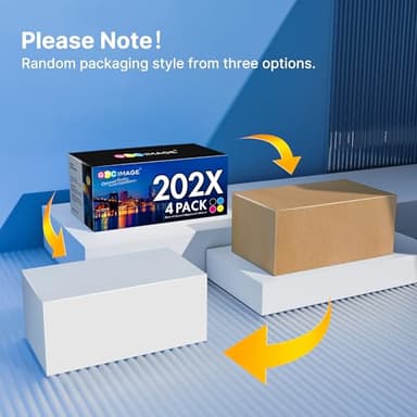 GPC Image Compatible 202X Toner Cartridge Replacement for HP 202X 202A CF500X CF500A to use with Laserjet Pro MFP M281fdw M254dw M281cdw M281 M281dw M280nw Toner Printer (1B 1C 1M 1Y, 4 Pack) - Image 7
