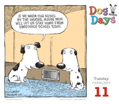 Dog Days 2025 Boxed Daily Desk Calendar by Dave Coverly - Image 3