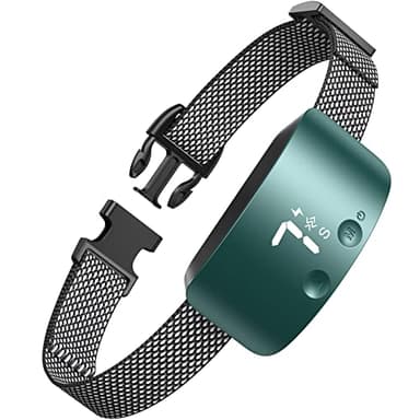NBJU Bark Collar for Dogs,Rechargeable Anti Barking Training Collar with 7 Adjustable Sensitivity and Intensity Beep Vibration for Small Medium Large Dogs (Blackish Green) - Image 1