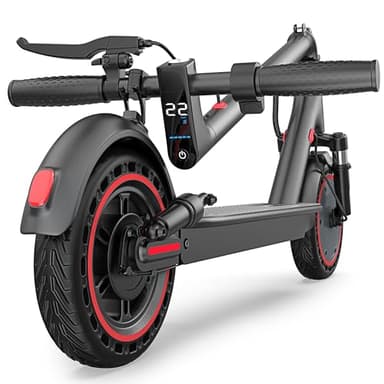 Electric Scooter, 8.5" /10" /14" Tire, 16/19/22 Mph Top Speed, 12/21/27/28/49/50 Miles Long Range, Folding Escooter for Adults and Teens with Seat Bag, Dual Braking, Dual Suspension, App - Image 1
