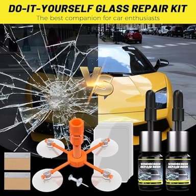 LOMEEN Windshield Repair Kit, 2025 New Package Windshield Crack Repair Kit with Enhanced Injection Head., Long-Lasting for Windshields, Windows, Mirrors, All Crack Types - Image 6