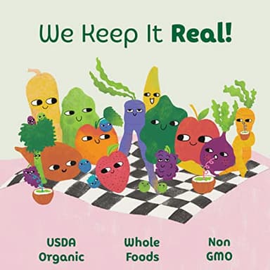 Sprout Organics, Dairy-Free Smoothie, Berry, Grape, Coconut Milk, Veggies & Flax Seed, 12+ Month Pouches, 4 oz (12-count) - Image 7