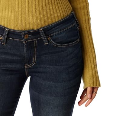 Levi Strauss Signature Gold Women's Size Modern Bootcut Jeans Mid-Rise Stretch Denim (Also Available in Plus), Stormy Sky-waterless, 18, 18 Regular - Image 5