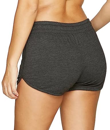 COLOSSEUM Active Women's Simone Cotton Blend Yoga and Running Short (Black, Large) - Image 3