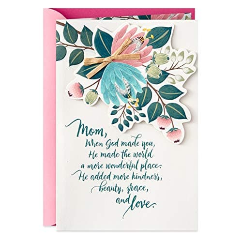 Hallmark DaySpring Religious Mother's Day Card for Mom (Kindness, Beauty, Grace, Love) - Image 1