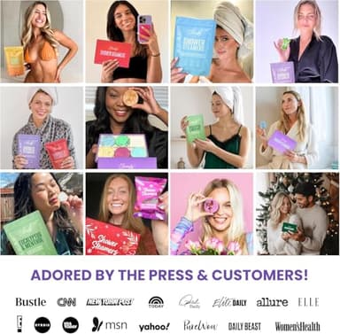 Cleverfy Shower Steamers Aromatherapy – Stocking Stuffers for Women, Teens and Wife – Christmas Gifts for Women and Teen Girls – Self-Care Shower Bombs for Stress Relief and Relaxation – 6 Tablets - Image 8