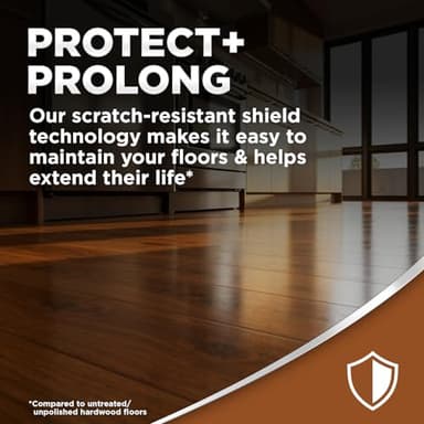 Weiman Hardwood Floor Cleaner and Polish Restorer Combo - 2 Pack - High-Traffic Hardwood Floor, Natural Shine, Removes Scratches, Leaves Protective Layer - Image 8