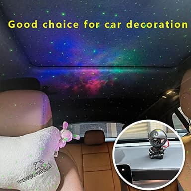 SHJQJJLBCQ Galaxy Projector, Astronaut Star Projector, Kids Night Light for Bedroom, Adult Playroom,Ceiling, Room Decoration - Image 2