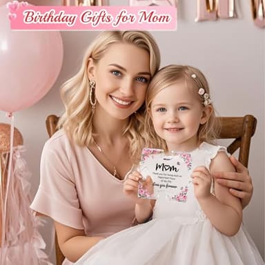 Mom Birthday Gifts, Stocking Stuffers Mom Christmas Gifts, Winzwon Personalised Paperweights Presents for New Mom, Mother in Law from Daughter Son, Mothers Day Acrylic Puzzle Home Office Decoration - Image 4