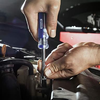 EPAuto Mechanics Tool Set Drive Socket Wrench Ratchets, SAE/Metric, 122-Piece - Image 5